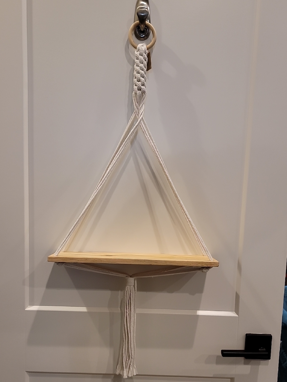 Macrame Hanging Shelf NWT